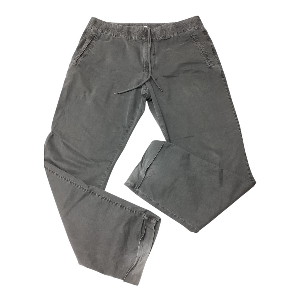 James Perse Men's Casual Gray Drawstring Pants size L